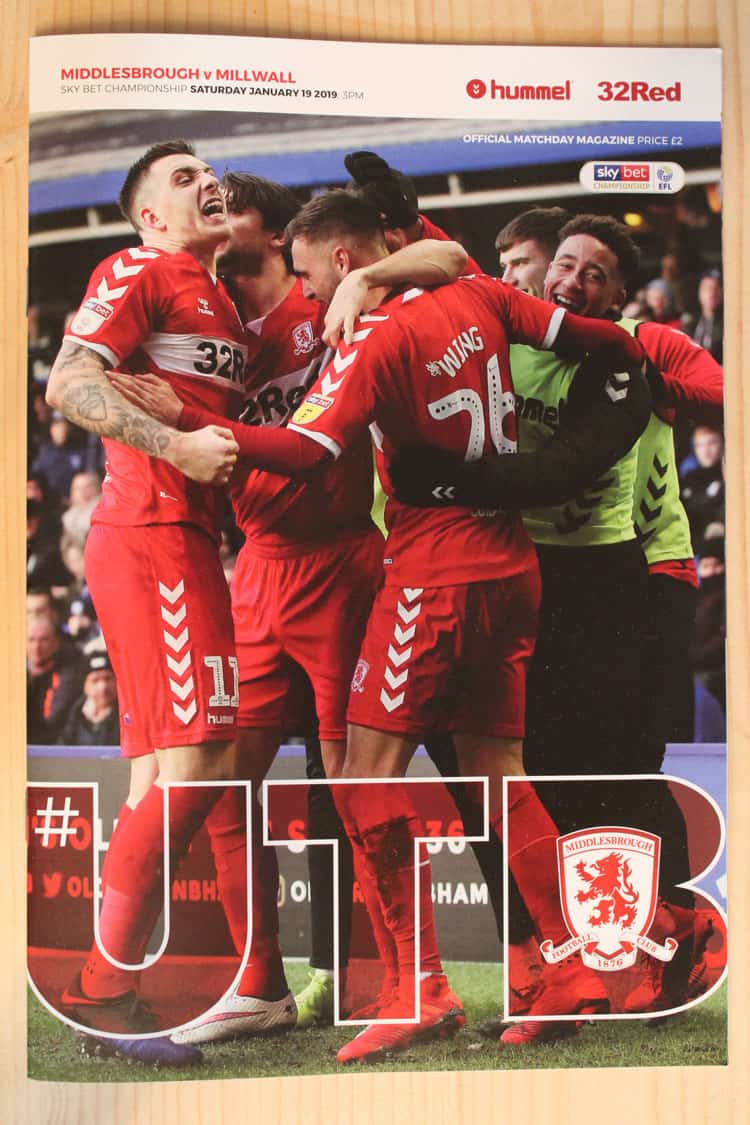 Middlesbrough FC v Millwall FC